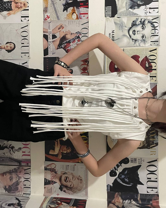 کراپ fringe (ریش ریش)